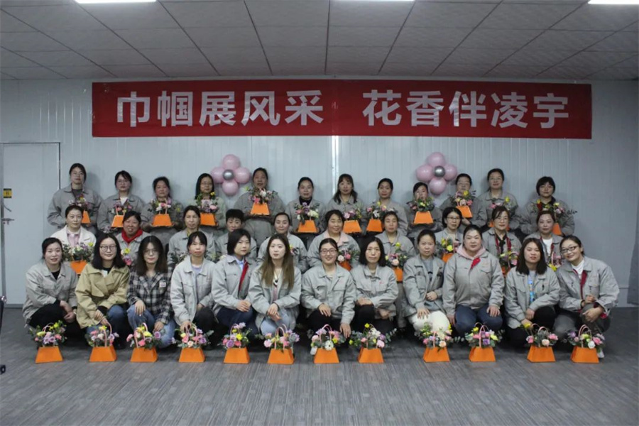 玫瑰亦鏗鏘，凌宇女工有力量！