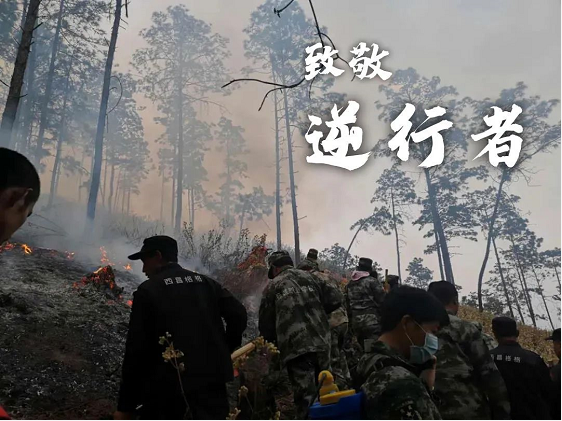 西昌森林大火一線，凌宇攪拌車緊急變身運水車